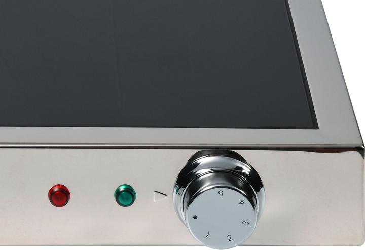 Immagine prodotto Mayfair Warmhalteplatte elektrisch 50 230V/600W CH Stecker 500x500x75 mm CNS und temperiertes Glas
