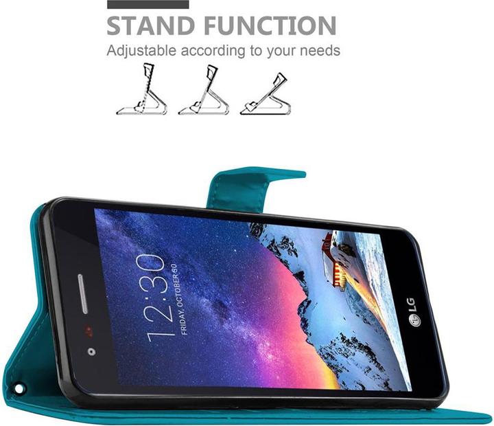 Image du produit Cadorabo Couverture du livre de fleurs (LG K8 2017)