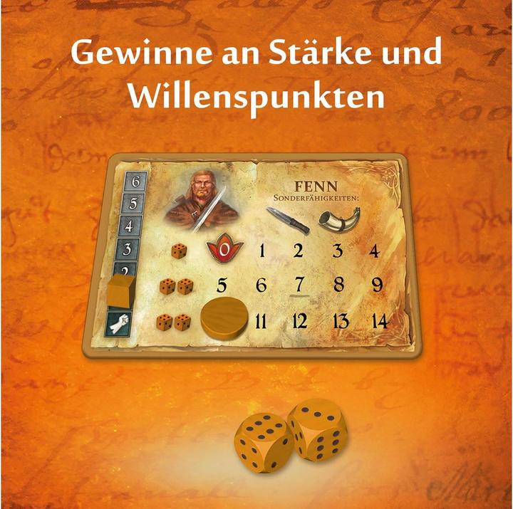 Image du produit Kosmos FKS698973 - Andor : StoryQuest - Dunkle Pfade, jeu de cartes, pour 1+ joueurs, ages 12+ (DE edition) (Allemand)
