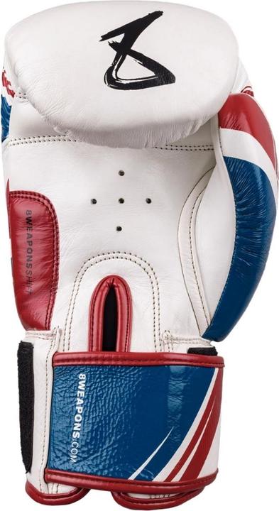 Produktbild 8Weapons Boxing Gloves, Shift, white-navy-red, 10 Oz (10 OZ, 10)