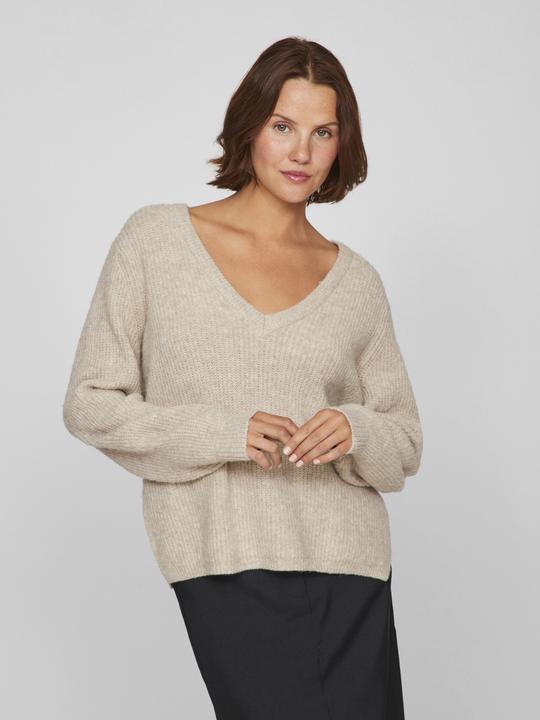 Actual product image Vila V-neck knit jumper (M)