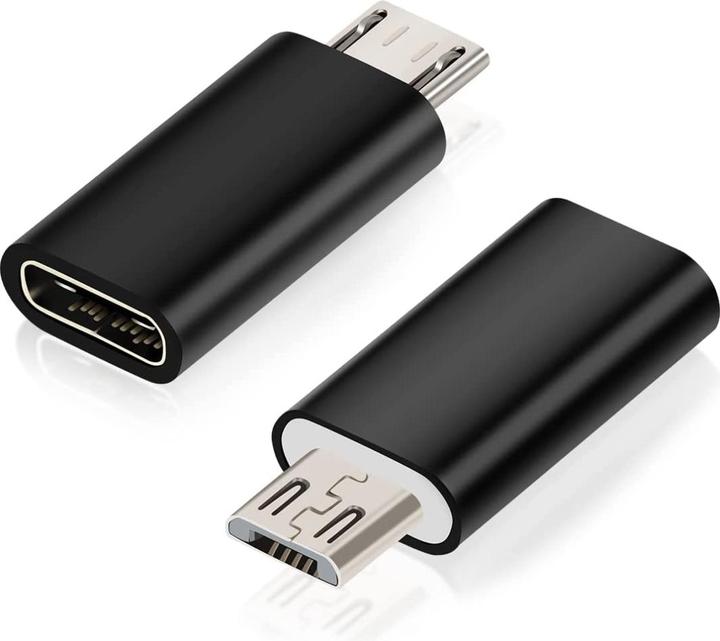 PowerGuard USB-C auf Micro-USB Adapter Konverter (USB Typ C, Micro USB)