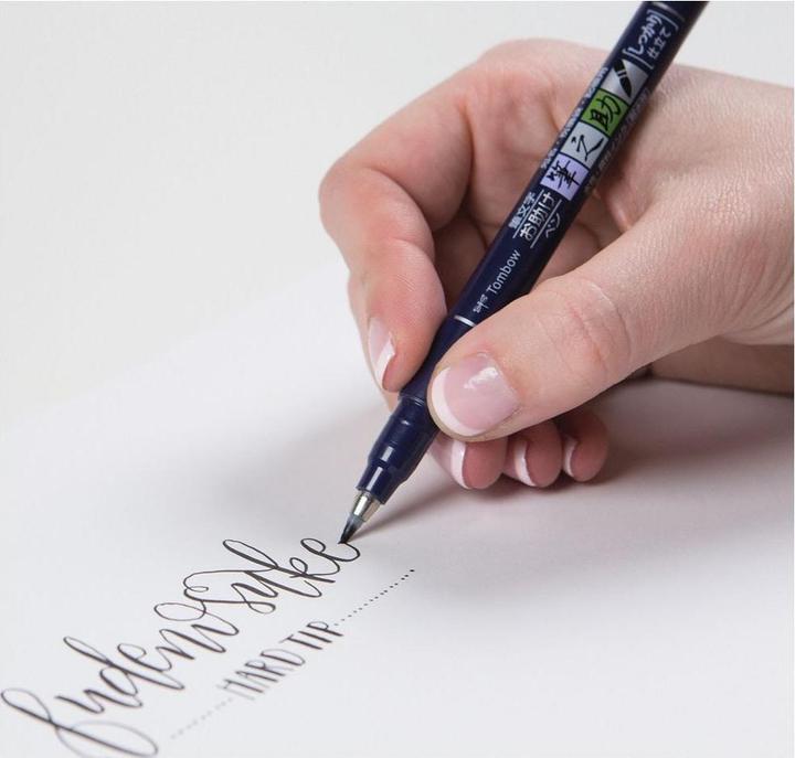 Productafbeelding Tombow Fudenosuke (Zwart, 3 mm, 1 x)