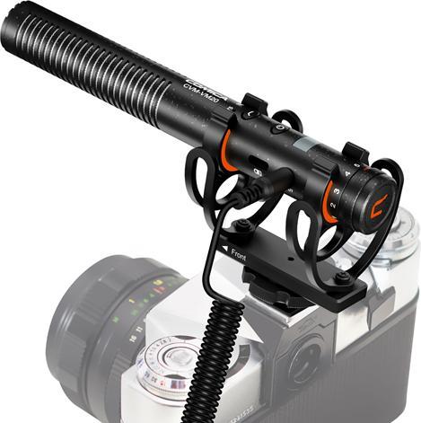Actual product image Comica Multi-functional Super Cardioid Condenser Shotgun Microphone