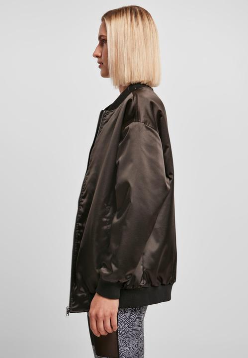 Actual product image Urban Classics Ladies Oversized Satin Bomber Jacket - 16644 (5XL)