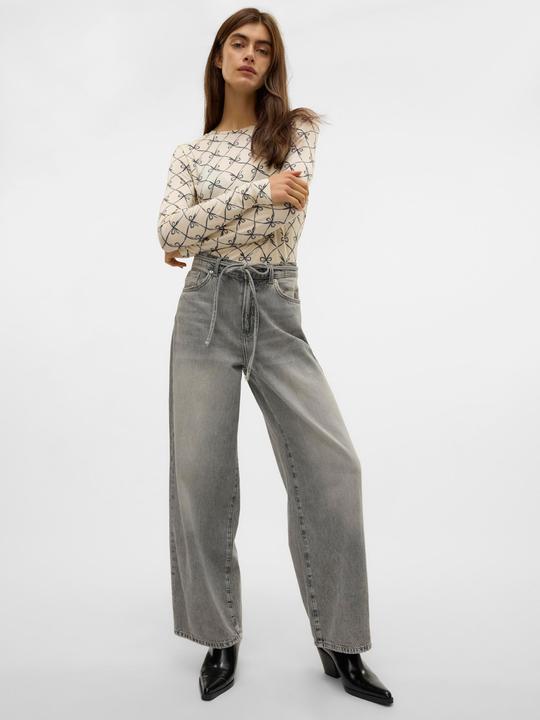 Image du produit Vero Moda VMWIEN Mid Rise Weiter Beinschnitt Jeans Weit geschnitten (W27/L32)