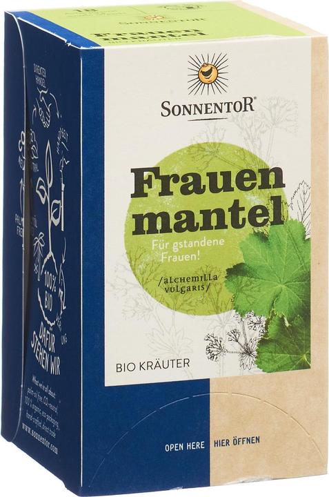 Actual product image Sonnentor Lady's Mantle Tea BIO Btl 18 Stk (21.60 g)