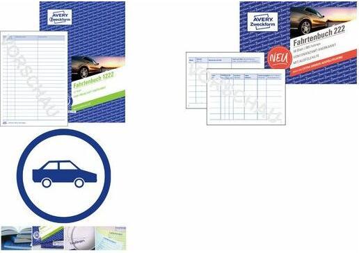 Image du produit Avery Formulaires du carnet de bord du conducteur, voitures avec consommation de carburant 222-5 DIN A6 (56 x)