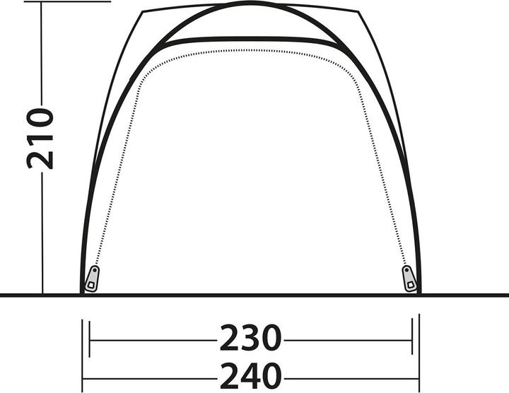 Actual product image Outwell Beachcrest (Awning, 10.60 kg)