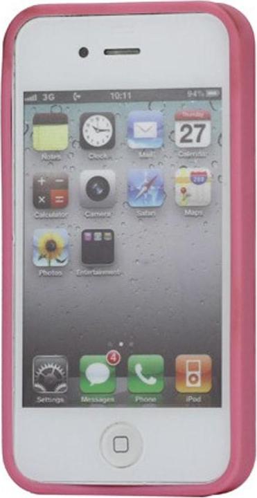 Produktbild König Design Schutzhülle für Handy iPhone 4 / 4s Rosa (LG G4s, Apple iPhone 4)