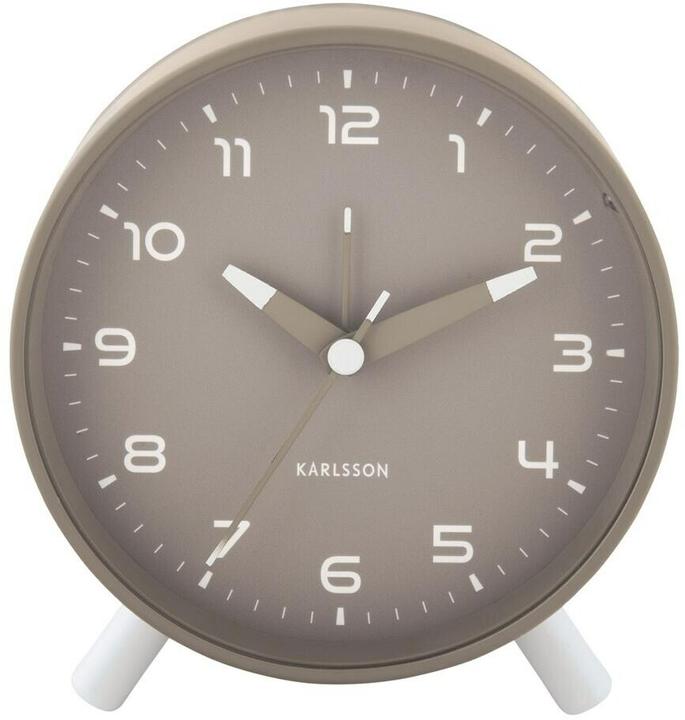 Immagine prodotto Karlsson Klassischer Wecker Orgullo Dark grey, Funktionen: Alarm