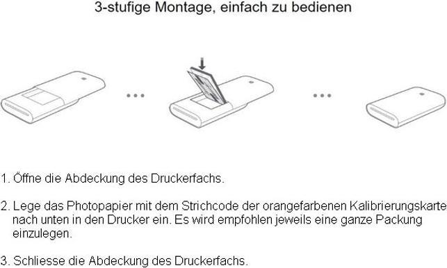 Produktbild Xiaomi Mi Portable Photo Printer (Thermotransfer, Farbe)