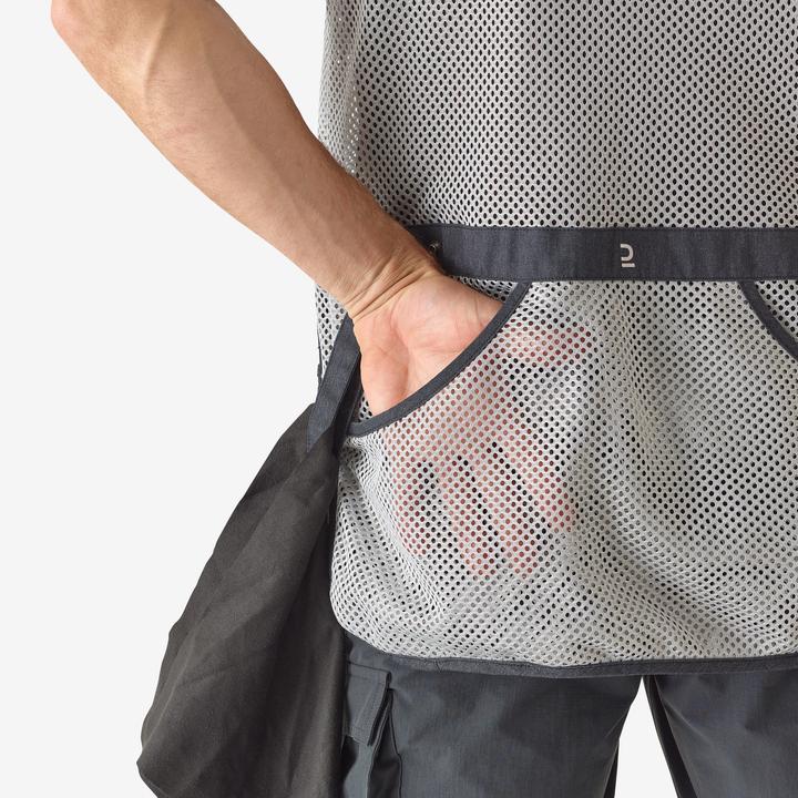 Produktbild Solognac Jagdweste 100 grau/schwarz