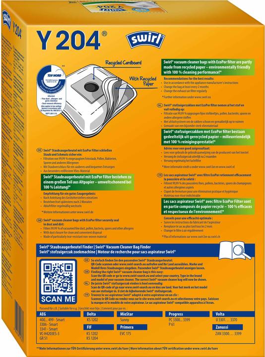 Actual product image Swirl Y204 (1 x)