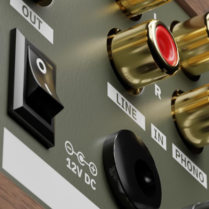 Produktbild Rodec BUNK 01 WALNUT / GREEN (Studio- und Livemixer)