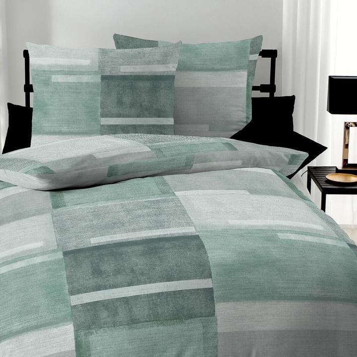 Image du produit Kaeppel Literie castor statut émeraude (Set de linge de lit, 155x220 cm + 80x80 cm)