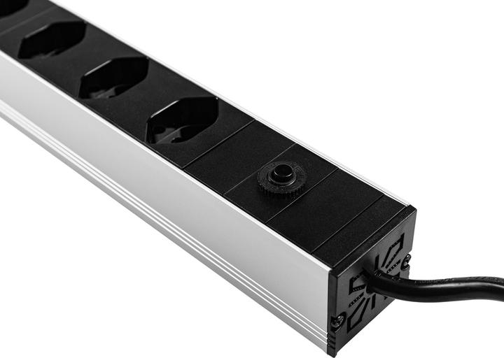 Produktbild Furber.power Steckdosenleiste (8 x, Typ 13, Typ 12, 3 m)