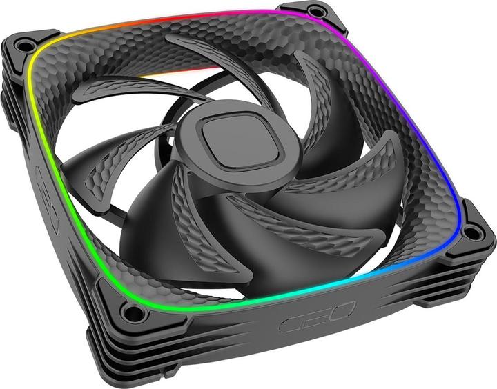 Produktbild Geometric Future Squama 2503B RGB Lüfter - 120 mm, schwarz (120 mm, 1 x)