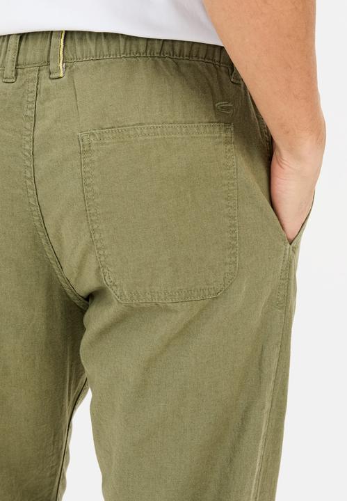 Image du produit Camel Active Chinohose mit Kordelzug aus einem Leinenmix (38)