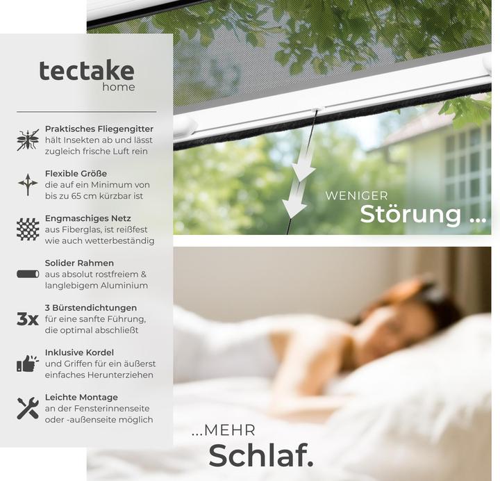 Image du produit tectake Store Rideau (90 x 160 cm)