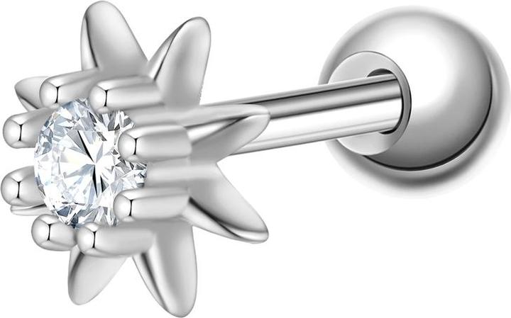 Glanzstücke München Damen Ohrstecker Blume Sterling Silber - 37396 (Sterling Silber)