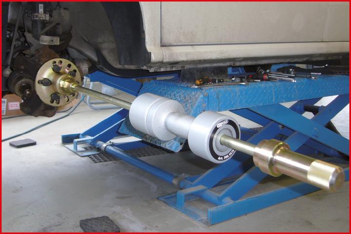 Image du produit KS Tools Kit universel d'extraction de moyeu de roue