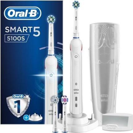 Produktbild Oral-B Smart 5100S Erwachsener Rotierende-vibrierende Zahnbürste (Oszillierende Zahnbürste)