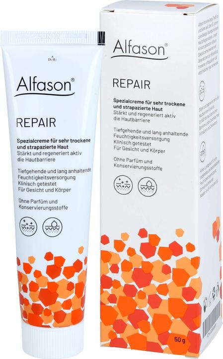 Produktbild Alfason Repair Creme für trockene Haut, 50 g Creme (Körpercreme)