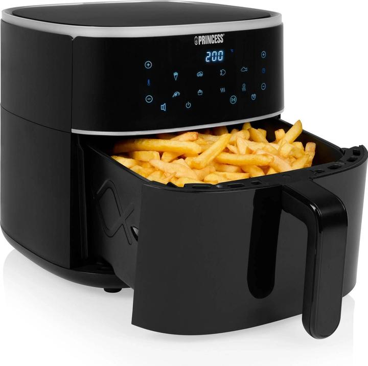 Productafbeelding Princess 01.182244.01.001 Hetelucht friteuse 1500W Anti-aanbaklaag, heteluchtfunctie, timerf