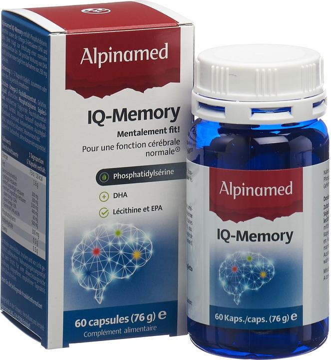 Produktbild Alpinamed IQ Memory (1 Stück, Kapseln, 120 g)