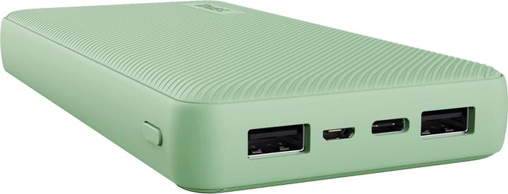 Trust POWER BANK USB 20000MAH/PRIMO GREEN 25027 (20000 mAh, 15 W, 74 Wh)