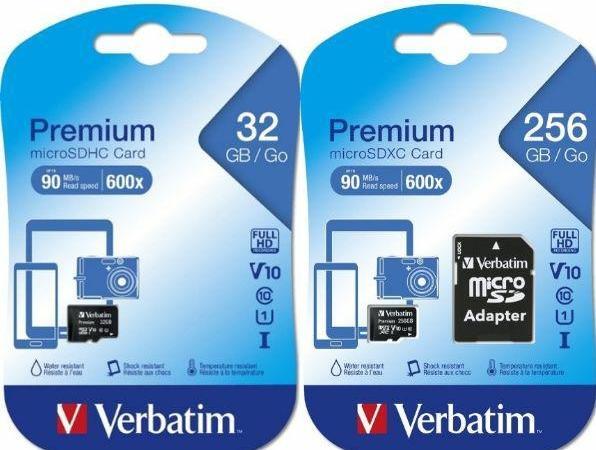 Productafbeelding Verbatim Micro SDHC-kaart (32 GB, microSDHC, U1, UHS-I)