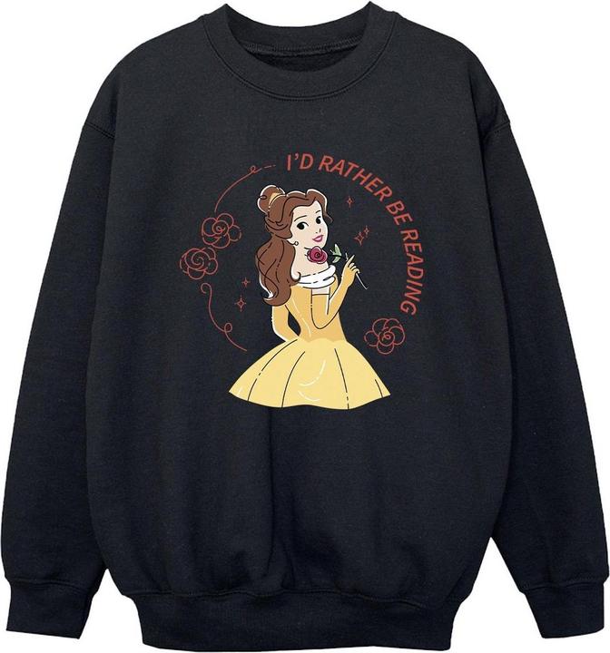 Image du produit Disney - Sweat BEAUTY AND THE BEAST I'D RATHER BE READING - Garçon (140, 146)