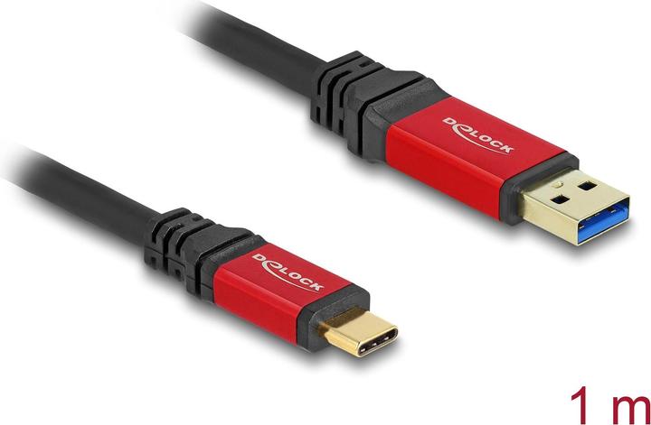 Produktbild Delock USB Typ C – USB A (1 m, USB 3.2 Gen 2)