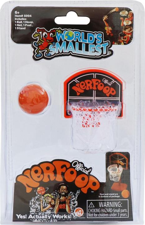 Image du produit Super Impulse Worlds Small. Nerf Basketball (6 (Allemand, Anglais, Français, Italien)