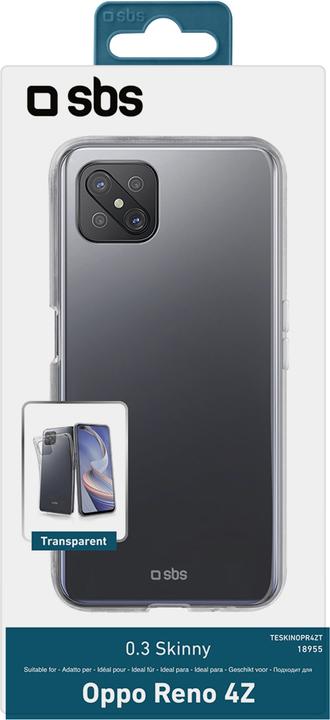 Immagine prodotto SBS Skinny Cover Oppo Reno4 Z, trasparente (Oppo Reno 4)