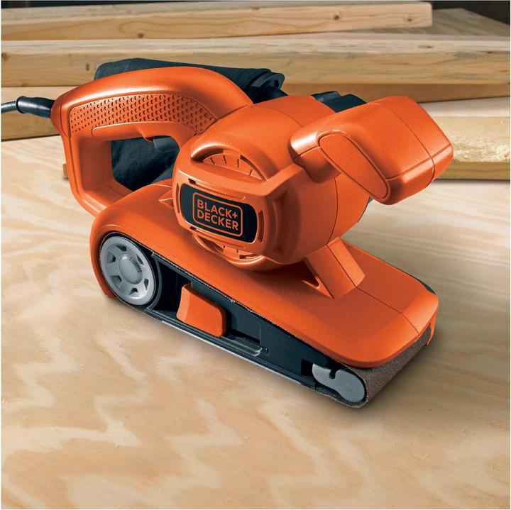 Immagine prodotto Black & Decker Levigatrice a nastro 720W KA86, 75mm x 457mm (Smerigliatrice, 720 W)