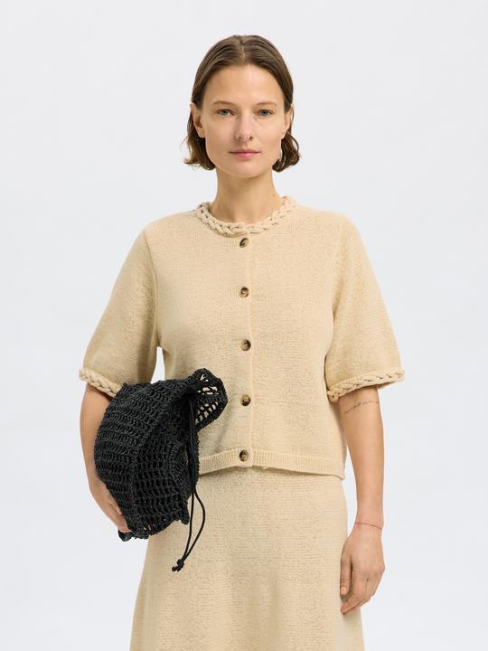 Produktbild Selected Femme Baumwollmix Strickjacke (XL)