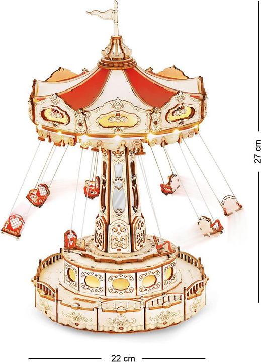 Actual product image Rokr Music Box Chain Roundabout