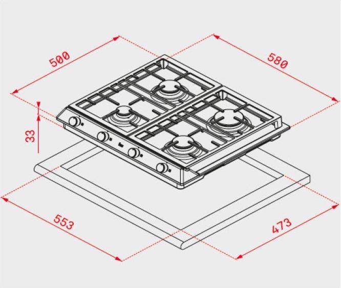 Image du produit Teka EX 60 1 3G AI AL DR NAT