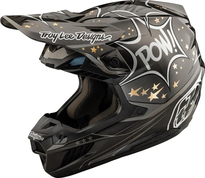 Productafbeelding Troy Lee Designs SE5 ECE Carbon MIPS helm, Cosmic Explosion, grijs, L | 58-59cm (58 - 59 cm, L)