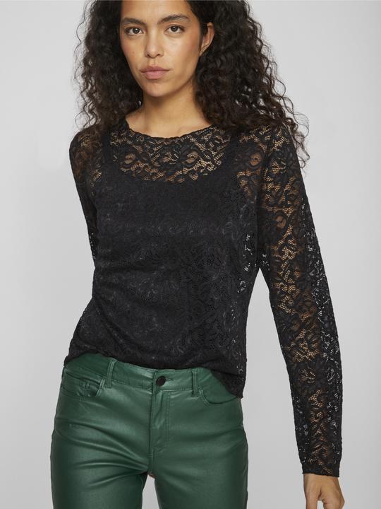 Image du produit Vila Haut en dentelle avec manches longues (XS)