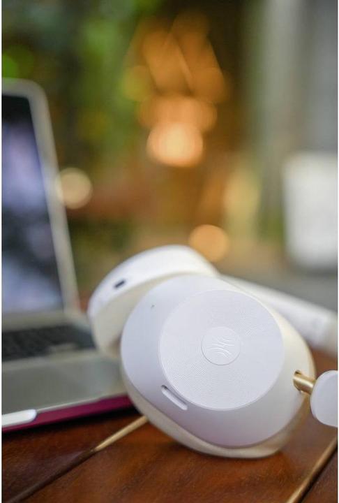 Immagine prodotto OneOdio Handy Over Ear Kopfhörer Bluetooth® Weiss Noise Cancelling (ANC, 75 h, Senza fili)