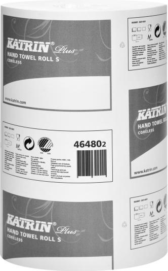Actual product image Katrin Aftørringspapir Plu S2 2-la 60m 12rl/ka 464806 - (12 ruller pr. karton)