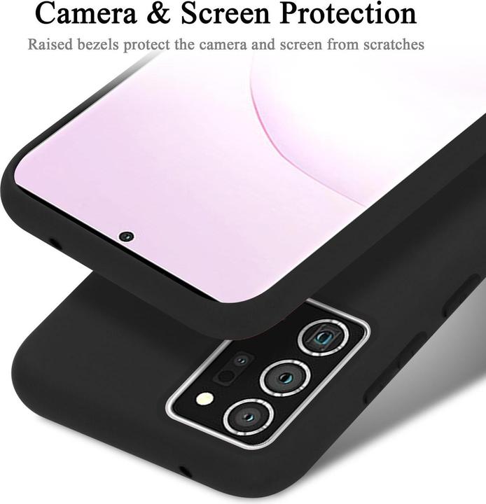 Actual product image Cadorabo TPU Liquid Silicone Case Cover (Samsung Galaxy Note 20+)