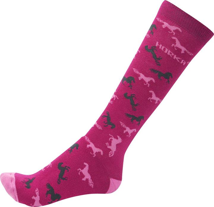 fuchsia horses