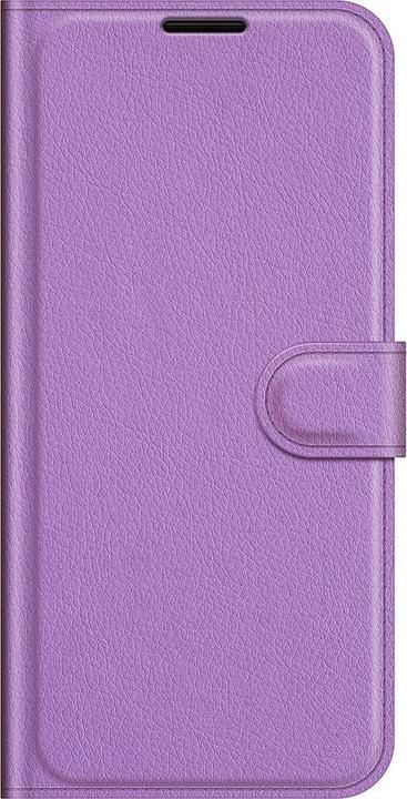 Actual product image Cover-Discount Galaxy A22 4G - leather case cover purple (Samsung Galaxy A22)