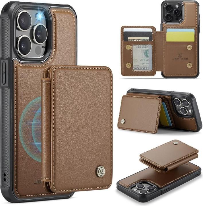 Produktbild Cover-Discount iPhone 16 Pro - 2-in-1 Backcover mit Kreditkarten-Etui (Apple iPhone 16 Pro)