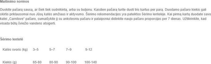 Produktbild Carnilove Erwachsene Katze (Grosse Rassen) (Adult, 1 Stk., 2000 g)