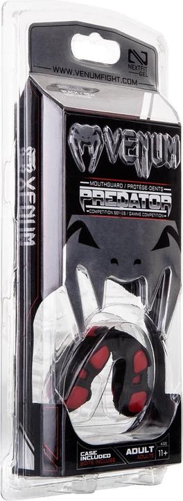 Actual product image Venum Predator Mouthguard-Black/Red (One size)